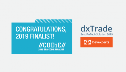 Devexperts Named SIIA Business Technology Product CODiE Award Finalist for Best FinTech Solution