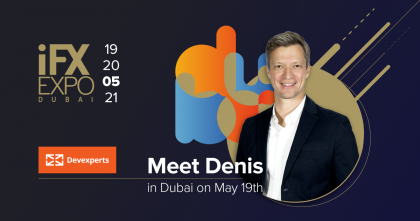 Meet Denis from Devexperts at the iFX Expo Dubai this May 2021