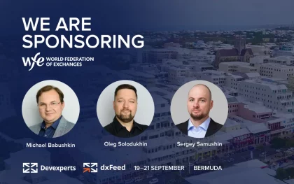 Devexperts and dxFeed to Sponsor WFE&#8217;s Annual Meeting in Bermuda