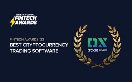 Crypto Trading Software DXtrade Crypto Wins Benzinga Global Fintech Award