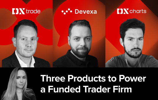 “Funded Trader” Şirketi için Üçlü Paket: DXtrade, Devexa, ve DXcharts
