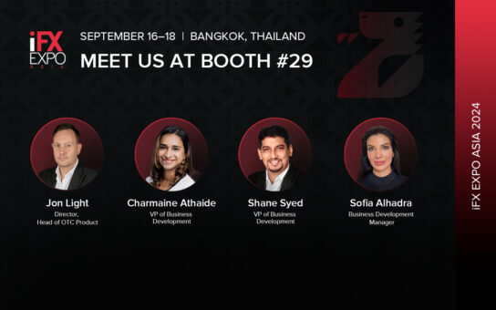 Meet us at iFX EXPO Asia in Bangkok