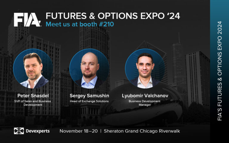 Join us at FIA Futures & Options EXPO