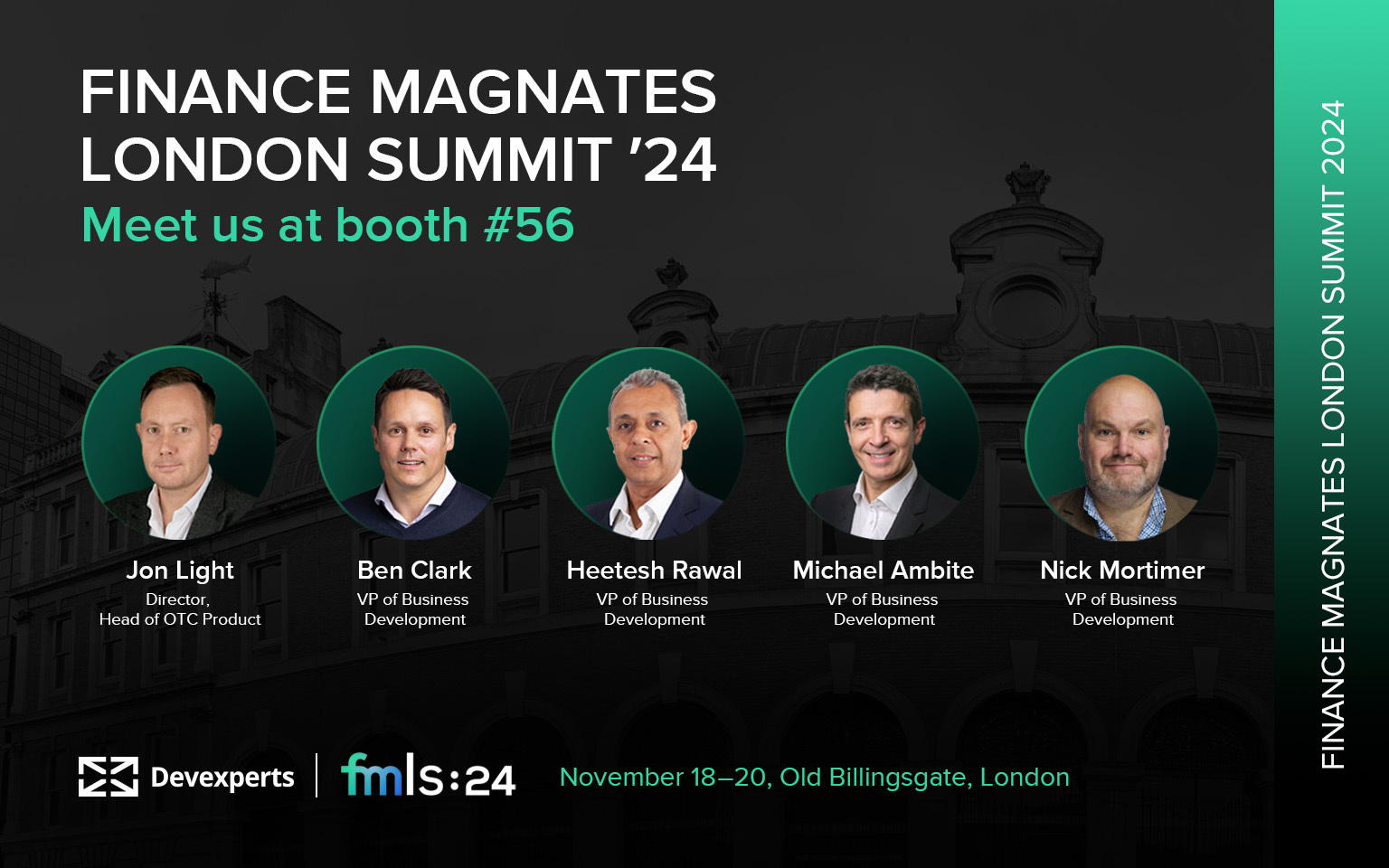 We’re Attending Finance Magnates London Summit 2024