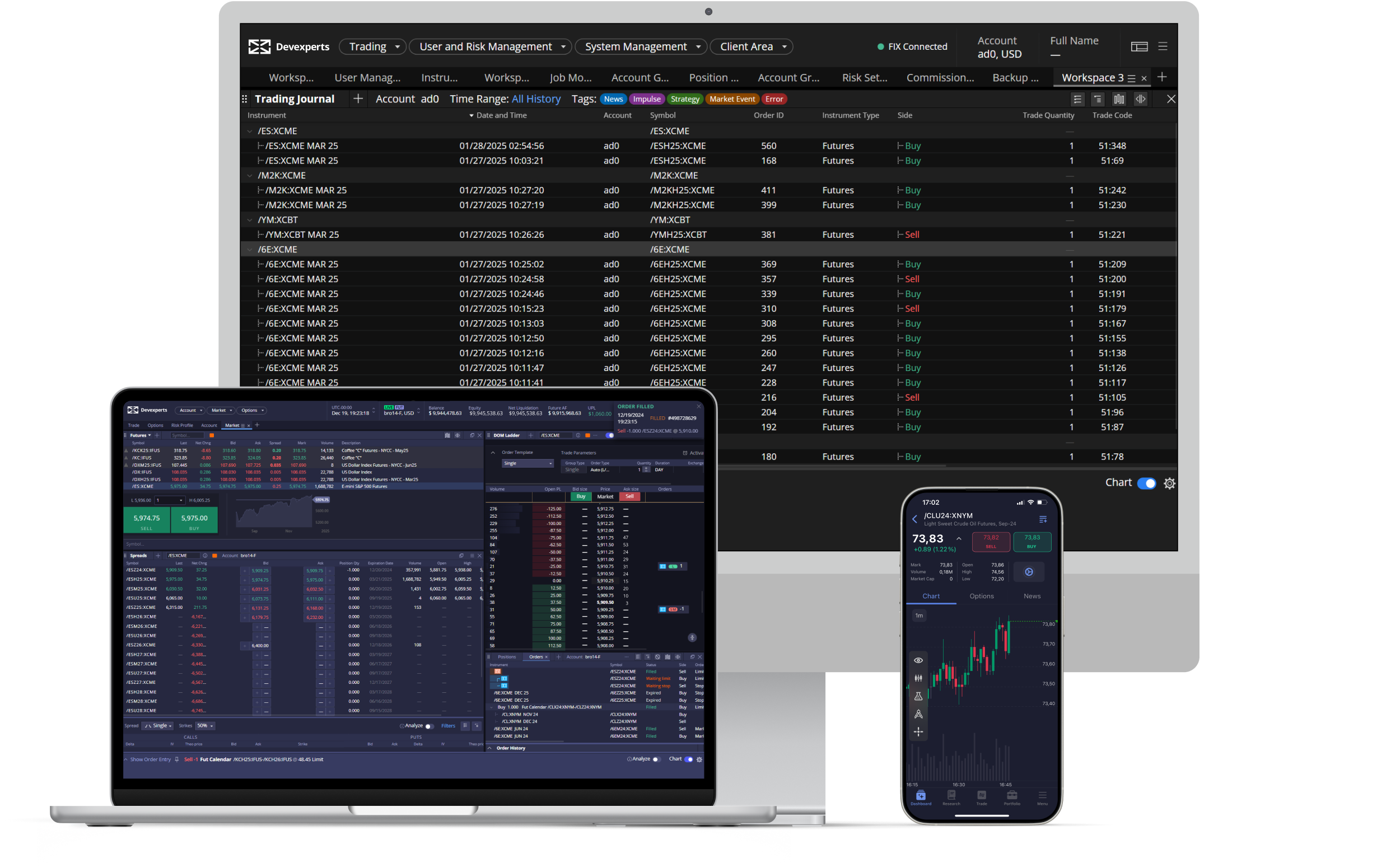 Futures Trading Platform