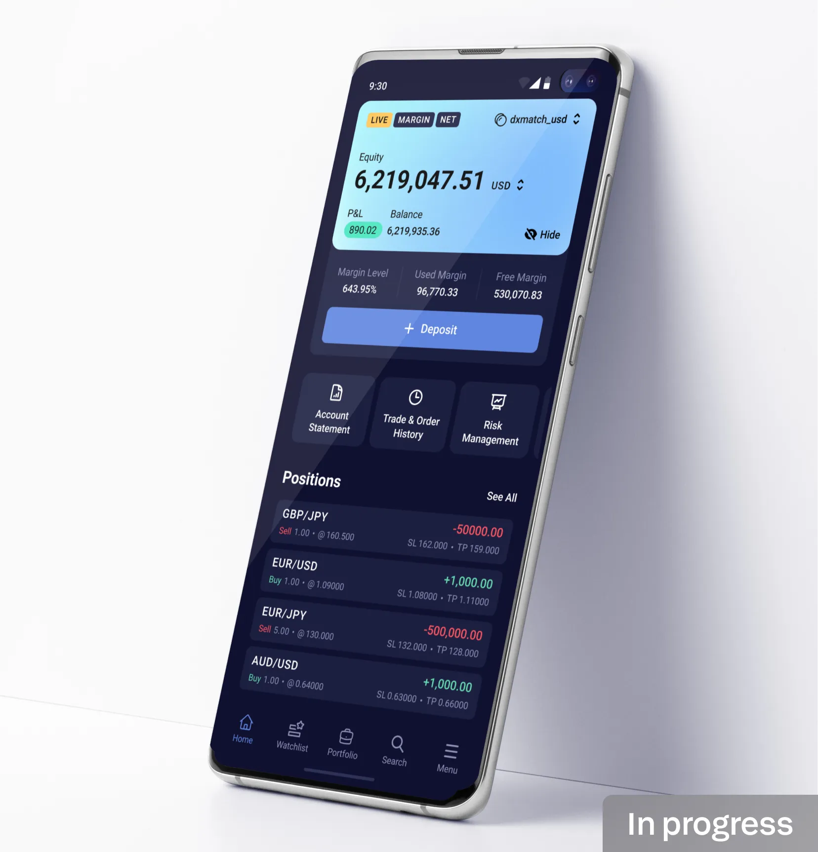 DXtrade Mobile