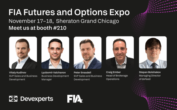 Join Devexperts at the FIA Futures & Options Expo in Chicago