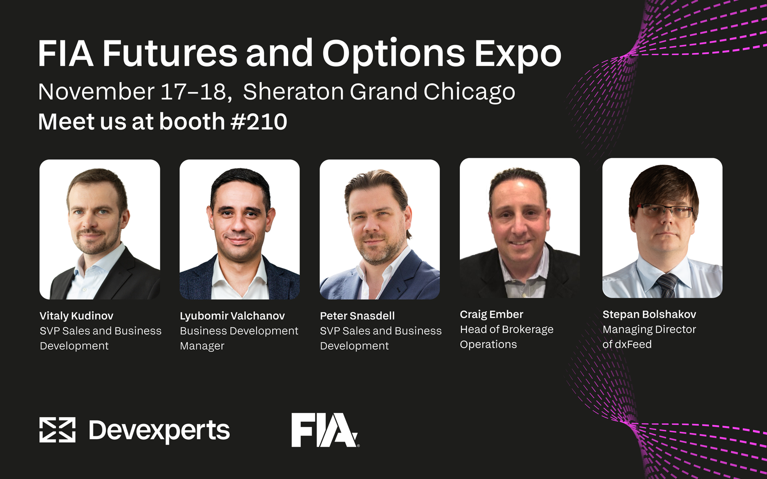 Join Devexperts at the FIA Futures & Options Expo in Chicago