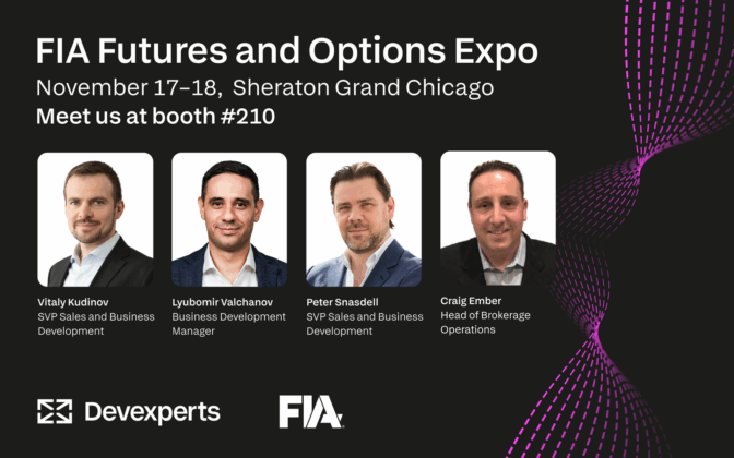 Join Devexperts at the FIA Futures & Options Expo in Chicago