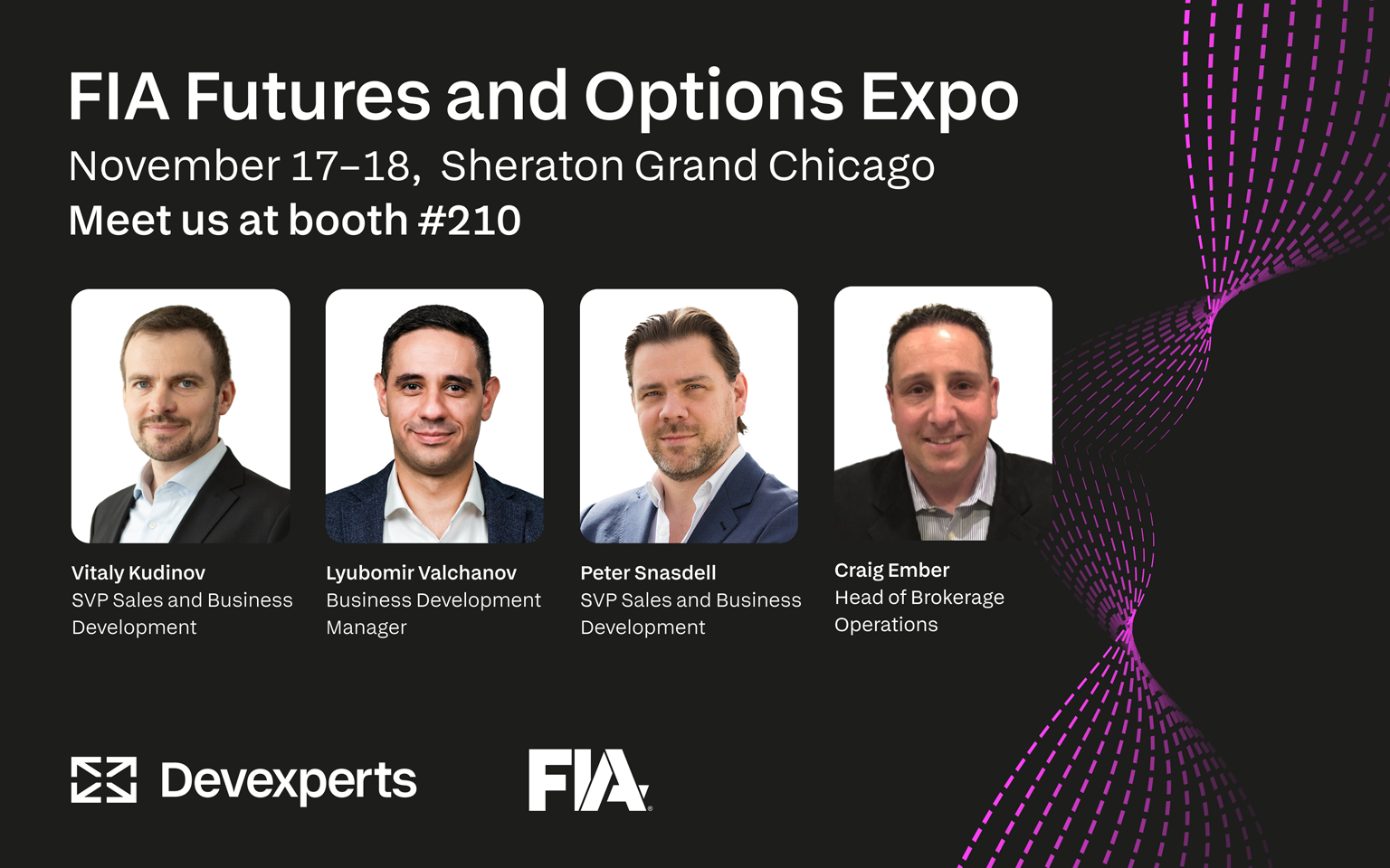 Join Devexperts at the FIA Futures & Options Expo in Chicago