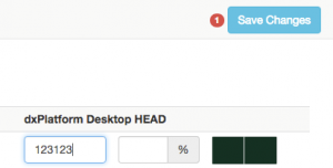 save changes in Chameleon
